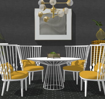 精品客厅设计家具模型 (37)